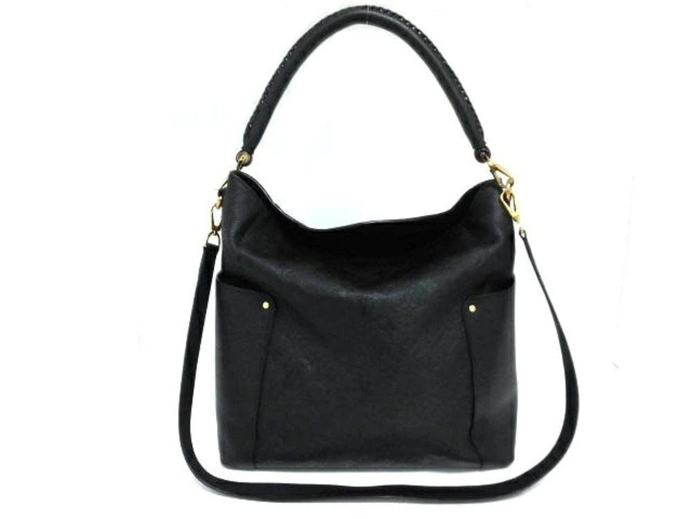 LOUIS VUITTON Bagatelle Shoulder Bag Monogram Empreinte Noir Black